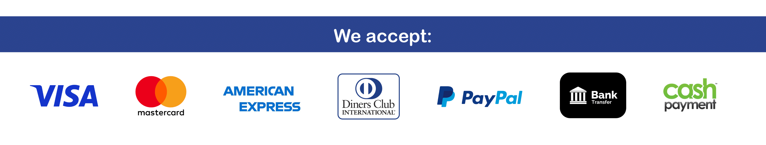 MTC Removals - Payments We Accept Cash Card Bank Transfer and PayPal.