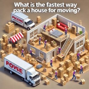 What is the Fastest Way to Pack a House for Moving? Tips and Tricks What is the Fastest Way to Pack a House for Moving? Tips and Tricks