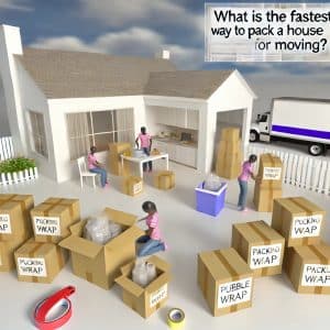 What is the Fastest Way to Pack a House for Moving? Tips and Tricks Efficient Strategies: The Fastest Way to Pack a House for Moving