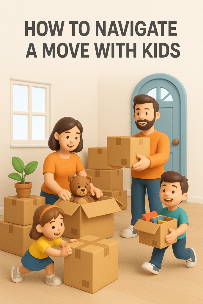 helping kids adjust to moving